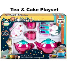 Tea & Cake Playset, 12 Piece